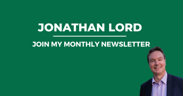 Jonathan Lord Monthly Newsletter